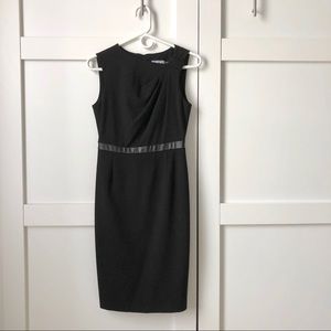 Calvin Klein Asymmetrical Sheath Dress